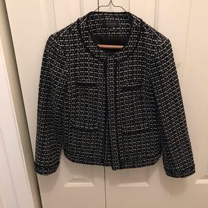 Ann Taylor tweed jacket small
